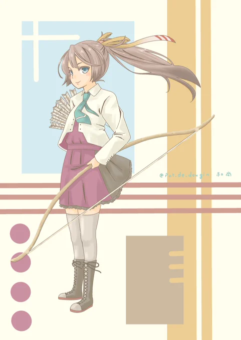 三月三日なので、随身の風雲さんを。
弓は飛龍が貸してくれました(*'ω`*)

#艦これ版深夜の真剣お絵描き60分一本勝負
#艦これ版真剣お絵描き60分一本勝負_20200303
#風雲 