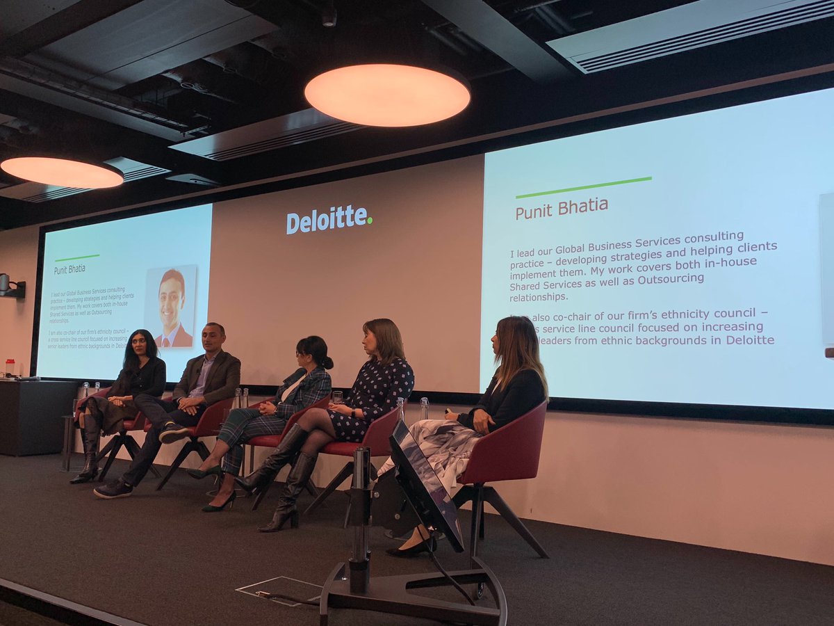 ShilpaBShah's tweet photo. Brilliant session with our @DeloitteUK people to kick off our #IWD celebrations. Privileged to kick off today’s discussion with fantastic leaders who openly shared their stories - thank you @PayalVasudeva #PunitBhatia #KayForsythe &amp; @LizJonesDeloitt #IWD2020 #EachforEqual https://t.co/xMwITI3YxF