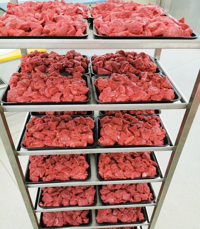 Stoddart S Best In Beef Certified Aberdeen Angus Diced Being Sold At Costco Aberdeen Today Thank You For The Picture Murray Stoddartassured Bestinbeef Traceability Meatwithintegrity Consistency Diced Nationalpieweek Versatility