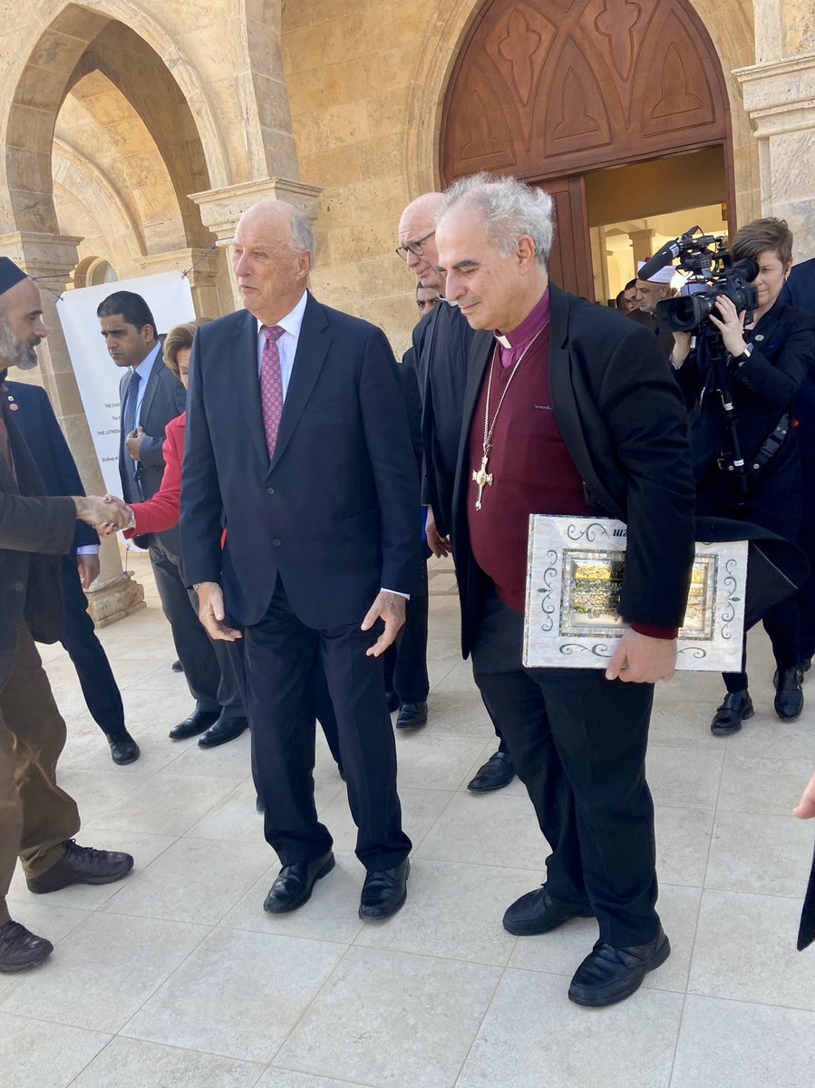 HM King Harald: In the highly appreciated company of King Abdullah, we were reminded that our countries’ religious traditions are deeply connected. Jordan has had the courage and vision to seek to bring tolerance and common understanding between peoples, cultures and religions.