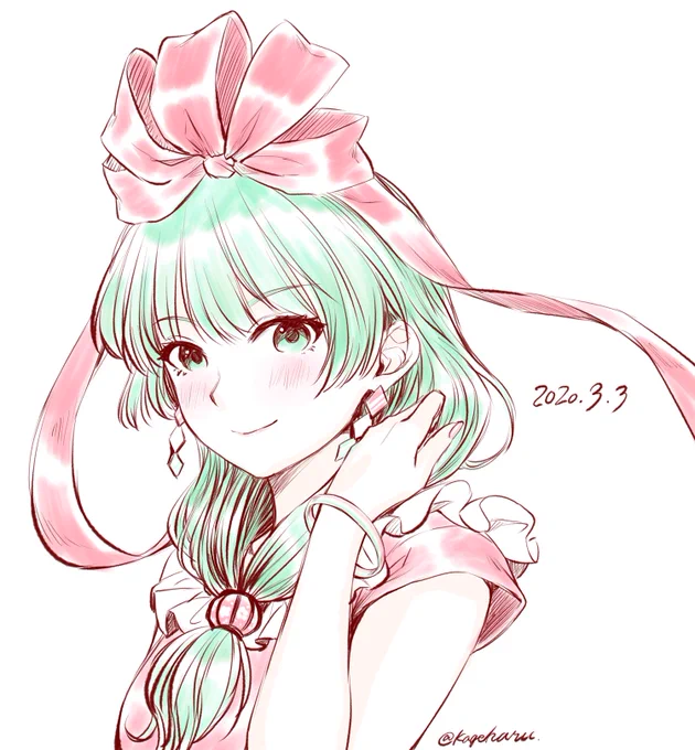 雛ちゃんの日!!!!! #東方雛祭り 