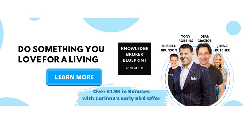 Do you know that you can create a profitable business from knowledge &amp; skills you already have? Learn about the brilliantly impactful #KBBMethod by #TonyRobbins &amp; #DeanGraziosi inspiringlifedesign.dropfunnels.com/kbb-bonus/boot… #KBB #knowledgebrokerblueprint
