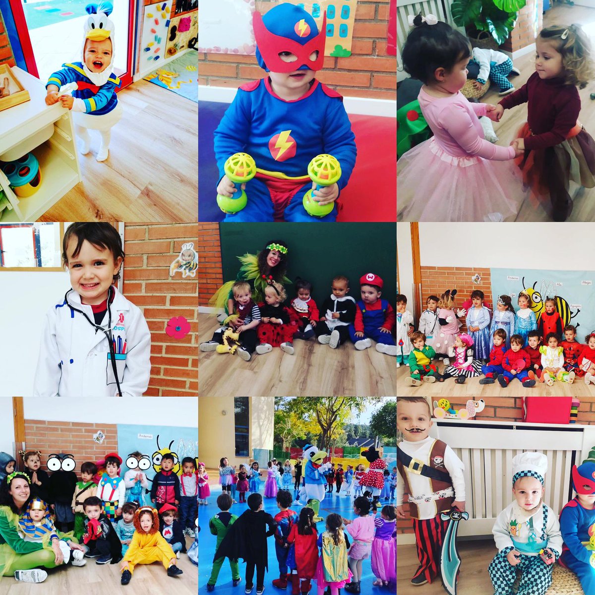 Nuestr@s #alumn@s y #profes #disfrutando del #carnaval, celebrado la semana pasada 🎭❤️🎭 #colegioconcertado #colegioconcertadomurcia