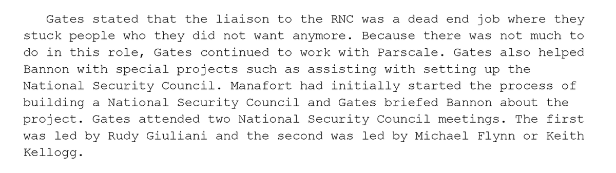 Dear G-d: Gates and Manafort were behind the plan to REMOVE THE INTELLIGENCE COMMUNITY AND JOINT CHIEFS FROM THE NATIONAL SECURITY COUNCIL. 