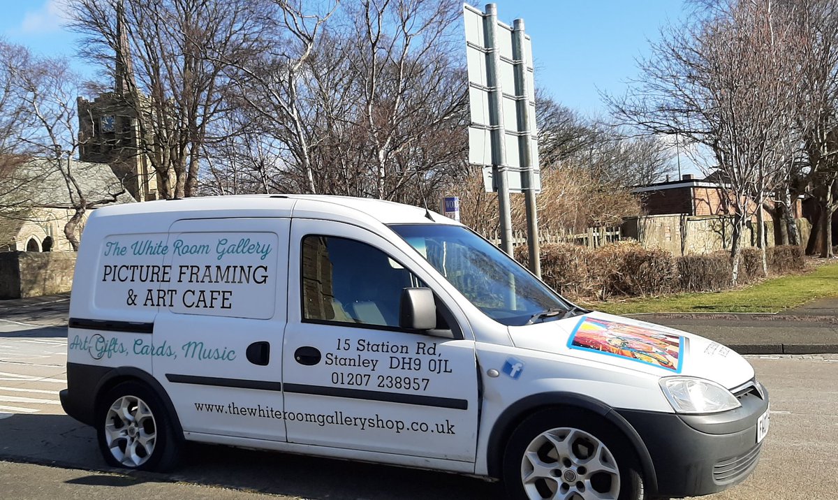 Lovely day in Stanley!
Nice change...