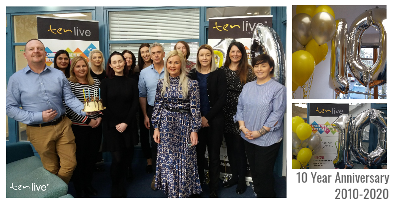 tenlivegroup's tweet photo. Continuing our week-long 10 year anniversary celebrations with the best recruitment team in Scotland &amp; the UK ! Happy 10th birthday Ten Live!
#celebrations #10years #successstory #toprecruiter #topcompanies #10yearanniversary https://t.co/yqrtirek7j