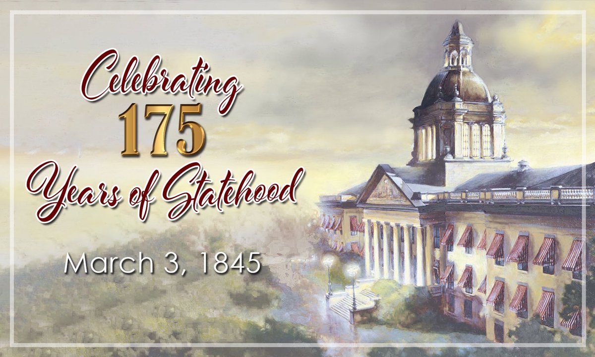 AaronPBean's tweet photo. Today we’re celebrating Florida Statehood Day. 175 years strong as the greatest state in the nation! 😎 #HBDFlorida https://t.co/buXeua8D29