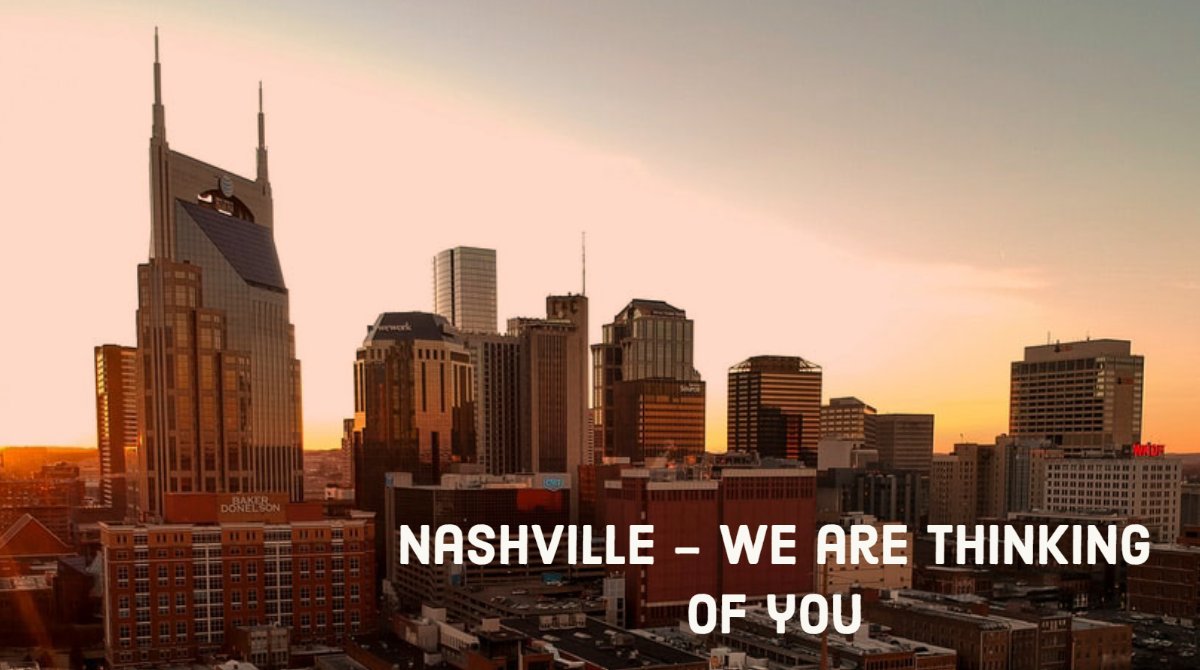 vardata's tweet image. We are sending our thoughts and prayers to those in Nashville. #BeSafe