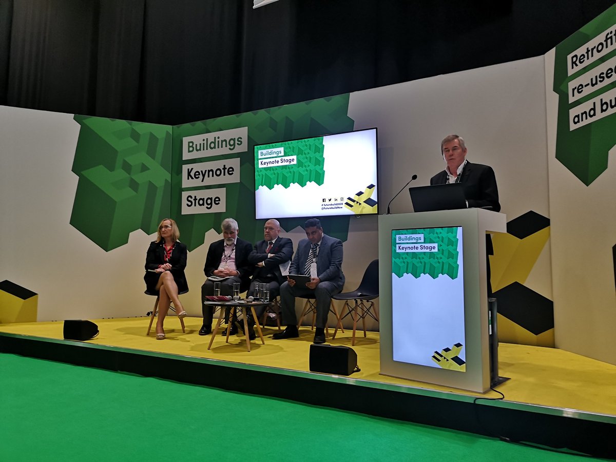 CPA_Tweets's tweet photo. Our Chief Executive, Peter Caplehorn, kicking off a panel discussion on building safety reform featuring representatives from @mhclg @CICtweet @CIBSE &amp; @the_MTC_org at this year's #Futurebuild2020 https://t.co/3aW2NrDgH2
