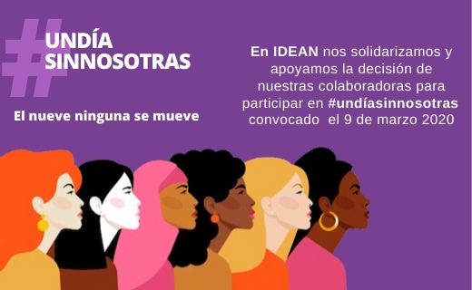 SolucionesIDEAN's tweet photo. Nos sumamos a lucha contra la violencia de Genero.
Por lo tanto este Lunes 09 de Marzo respetamos la decisión de nuestras colaboradoras a unirse a #UnDiaSinNosotras 

En #Mexico  nada funciona sin ellas… https://t.co/DdMrvCIBum