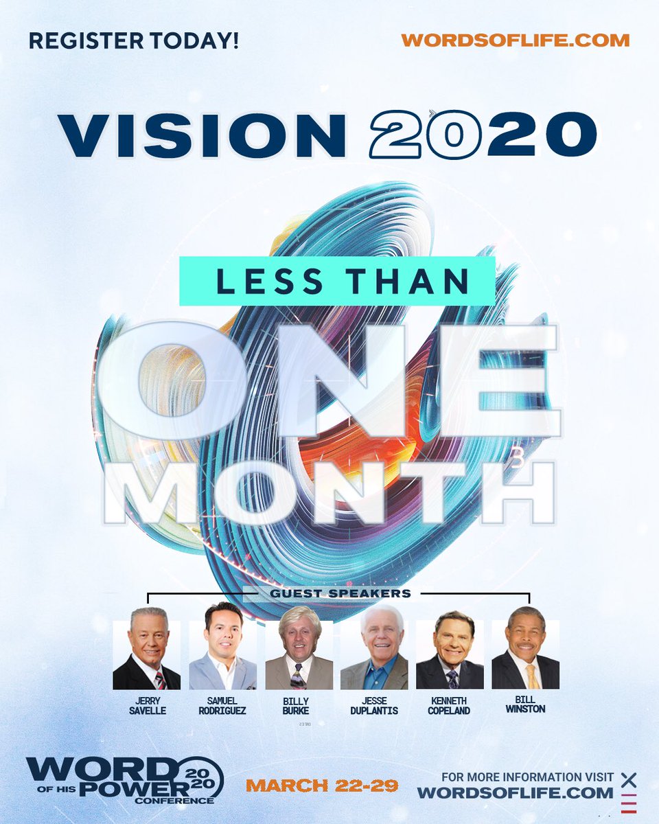 wordsoflife's tweet photo. We are only a couple weeks away. Don’t miss this #faith filled week of the Word of His Power Conference. https://t.co/uW2xf4EY9l
