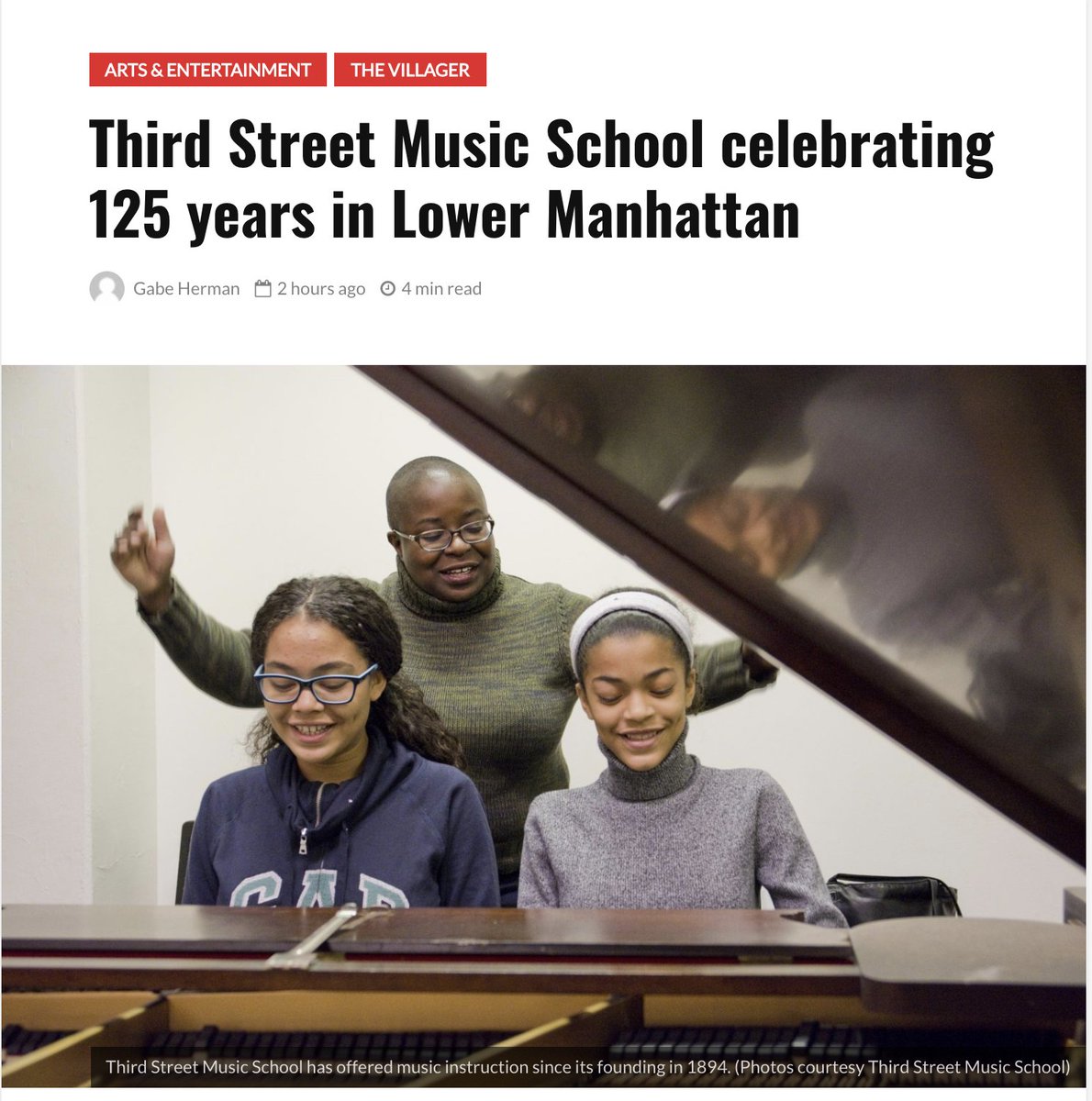 AM New York helps Third Street celebrate 125 years in Lower Manhattan!

amny.com/news/the-villa…