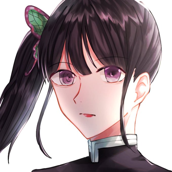 べつこさんがTwitterに投稿した栗花落カナヲ(鬼滅の刃)のイラスト。