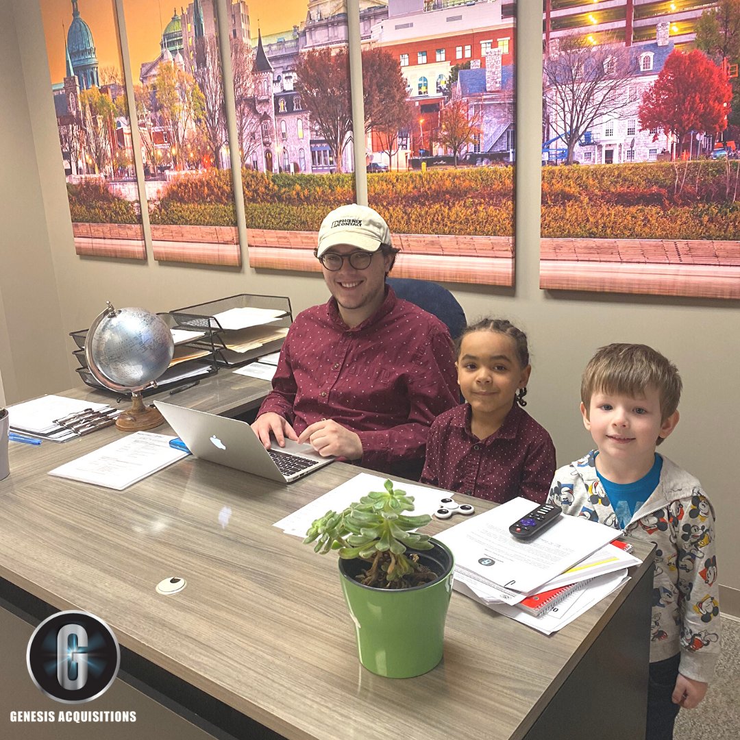 GenesisAcqInc's tweet photo. Genesis Acquisitions had some very special visitors in our office today! 

#Tuesday #kids #marketing #MarketingStrategy #Management #TuesdayMotivation https://t.co/txVvMOpyYB