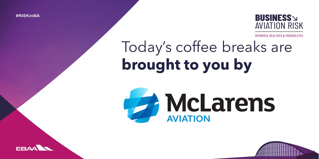 EBAAorg's tweet photo. Our last coffee break ☕ of the day!  Grab your cups and energise before our last sessions start of #RISKinBA Thank you to @MCLAviation for sponsoring our #CoffeeBreak🙌. https://t.co/ZIL8lPuqUO