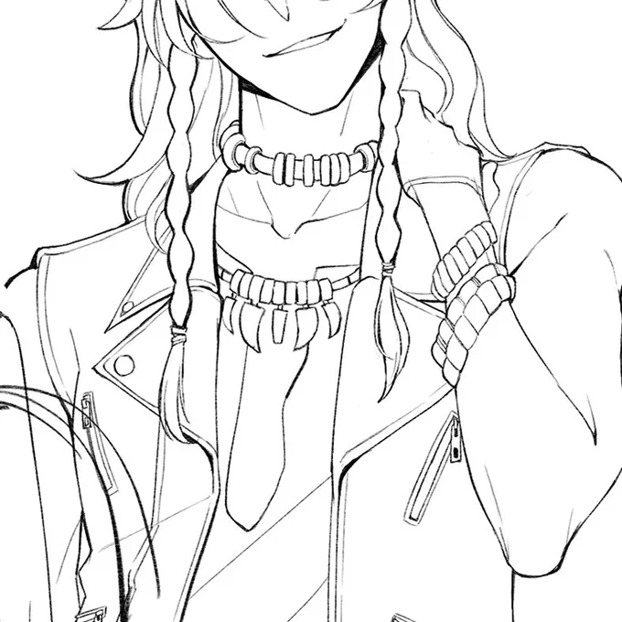 昔の自分めちゃくちゃ綿密に描いててびっくりしてる…
もうこんなに丁寧に描ける自信ないあかん…(退化) 