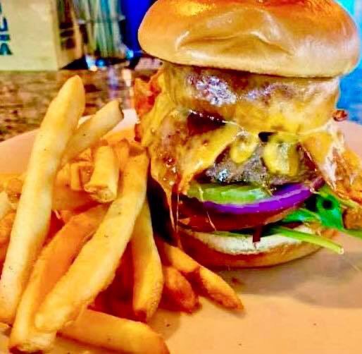What’s better then a juicy half pound burger with your favorite toppings and a side of crispy fries for lunch? A free burger to go along with it!!! Tuesday...BOGO burger day...try any of our signature burgers and get a second one free!  
#queenssouthbarandgrill #bestburgerintown