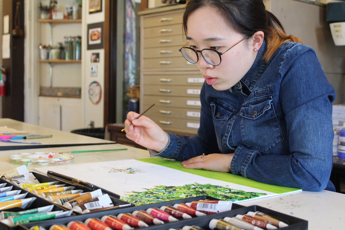 TiltonSchool's tweet photo. The Tilton Arts Program is where creative sparks are ignited. Support a student artist’s journey and make your gift today: https://t.co/Ht7S0rXsvz. #RAMnation #1845challenge #RAMSgive https://t.co/nyDsljnkMu