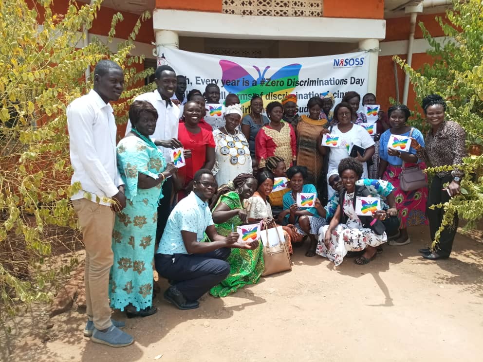 idra_ss's tweet photo. Today at the launch of #ZeroDiscrimination day at #SSAC, our Exec. Director @zabibmusa urged the people of #SouthSudan to challenge all forms of discrimination facing women and girls in the country. https://t.co/ijKMqQIZF3