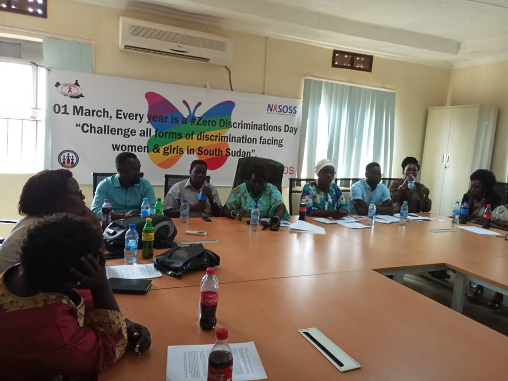 idra_ss's tweet photo. Today at the launch of #ZeroDiscrimination day at #SSAC, our Exec. Director @zabibmusa urged the people of #SouthSudan to challenge all forms of discrimination facing women and girls in the country. https://t.co/ijKMqQIZF3