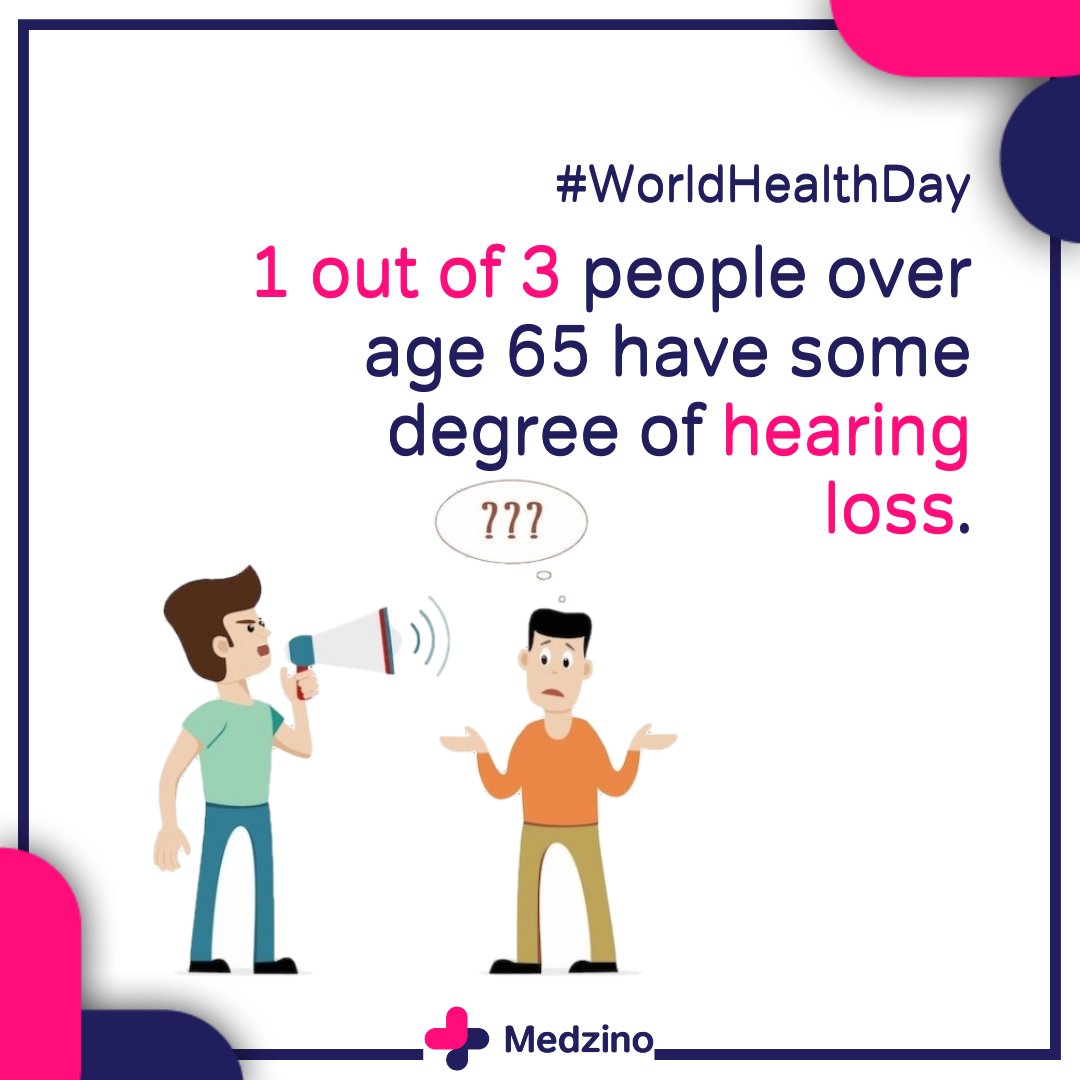 Medzino US (@medzinous) on Twitter photo World Hearing Day is held on 3 March each year to raise awareness on how to prevent deafness and hearing loss and promote ear and hearing care across the world.
Celebrate it with us and the <a href="/WHO/">World Health Organization (WHO)</a> 😊
#WorldHearingDay #worldhearingday2020 World Hearing Day is held on 3 March each year to raise awareness on how to prevent deafness and hearing loss and promote ear and hearing care across the world.
Celebrate it with us and the <a href="/WHO/">World Health Organization (WHO)</a> 😊
#WorldHearingDay #worldhearingday2020