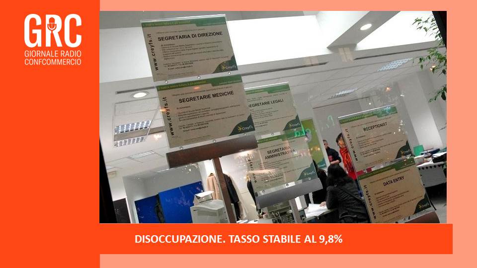 GRConfcommercio's tweet photo. 📊📊 Disoccupazione stabile a gennaio, occupati in leggero calo. @istat_it @USConfcommercio 
🎧 Ascolta tutto il #GiornaleRadio su ➡
https://t.co/AjePaMefBa https://t.co/G95np9vXeq