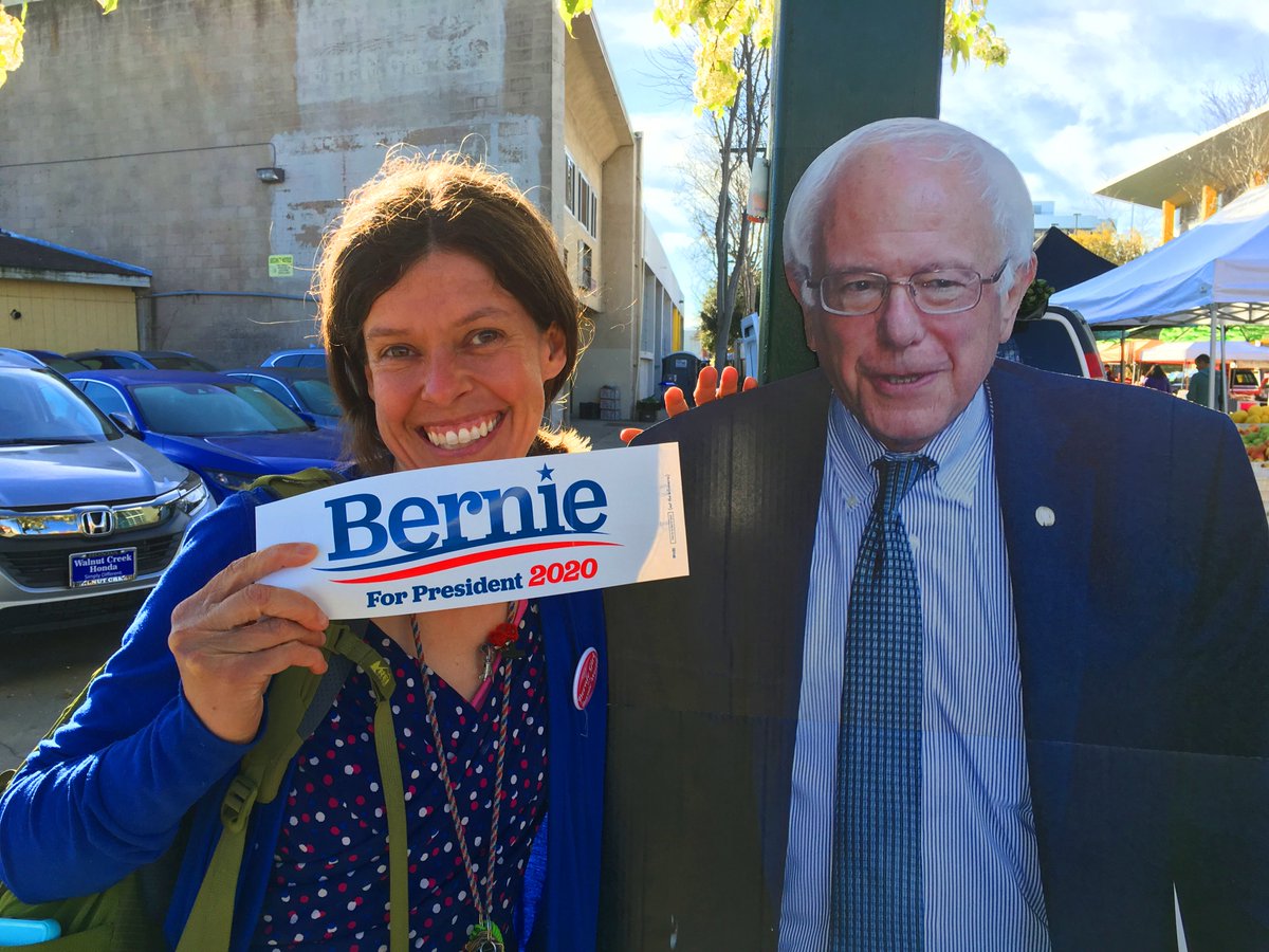 ORContraCosta's tweet photo. Good morning!
California is excited about voting for BERNIE SANDERS!
#VoteForBernie https://t.co/pUWhnNonBE