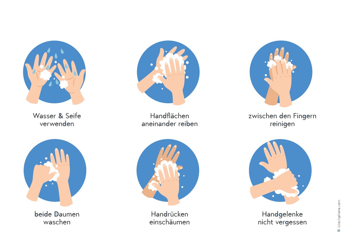 #Coronavirus: Gründliches Händewaschen schützt: mehrmals täglich mit Wasser &amp; Seife (Desinfektionsmittel). Es reichen Desinfektionsmittel die als „begrenzt viruzid“ ausgelobt werden. #SARSCoV2 #COVID19 Infos unter: ages.at/themen/krankhe…
