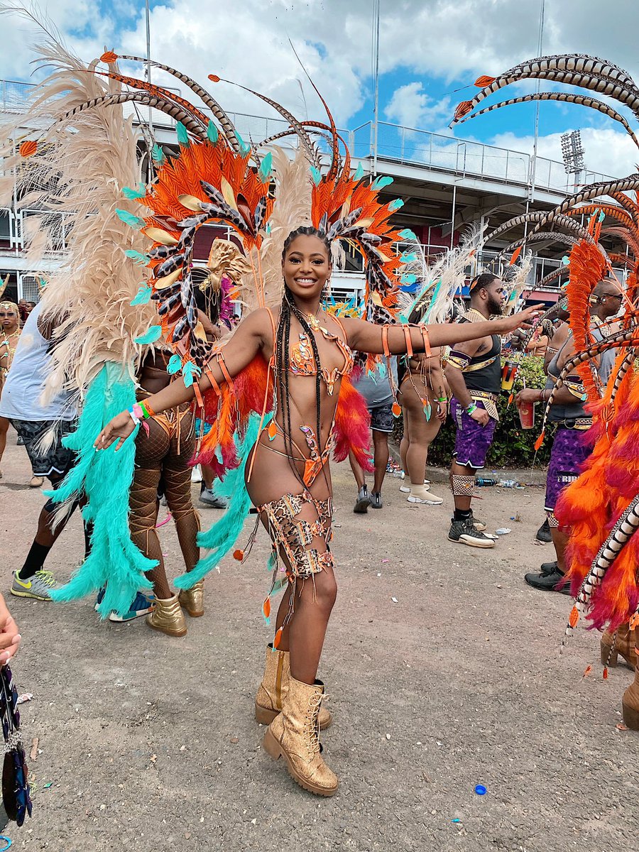 Brittjohnz's tweet photo. Nuff vibes from #TrinidadCarnival2020 https://t.co/SUbC88Ifij