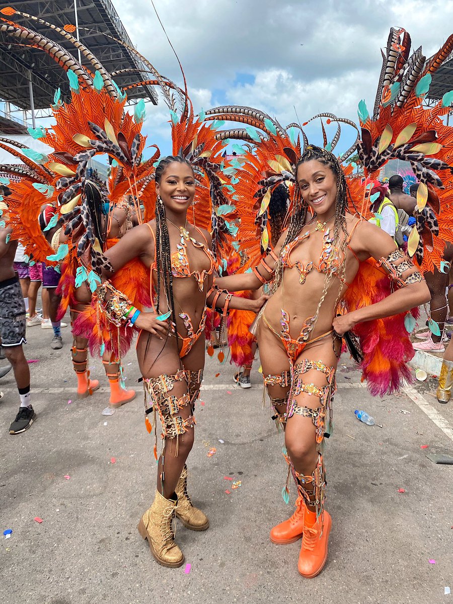 Brittjohnz's tweet photo. Nuff vibes from #TrinidadCarnival2020 https://t.co/SUbC88Ifij