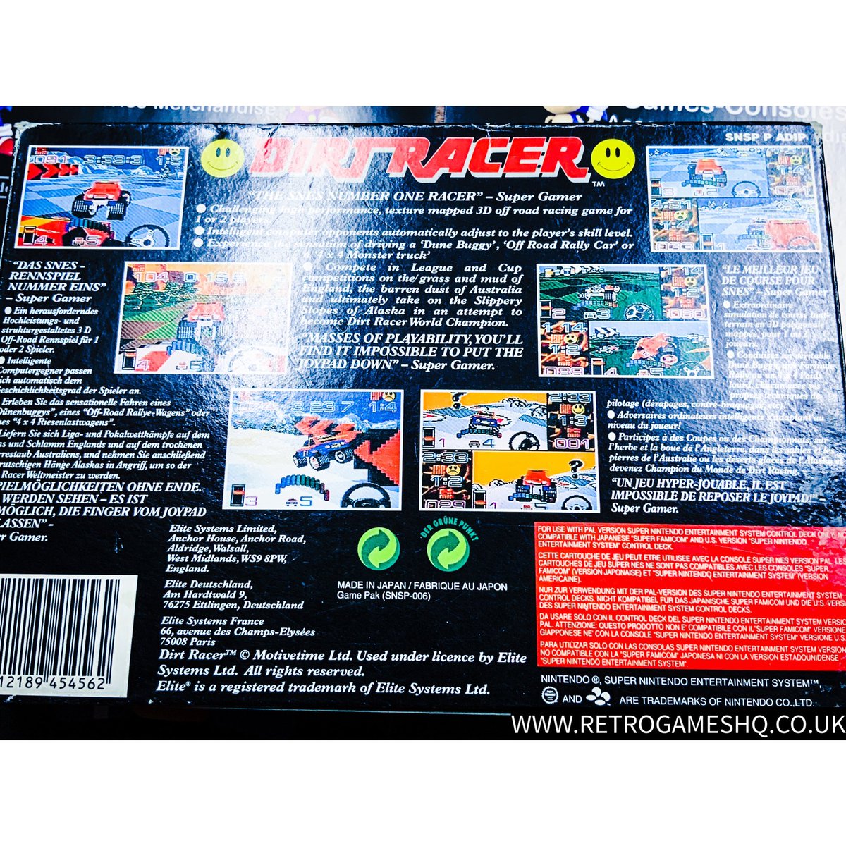 RetroGames_HQ's tweet photo. New in today and I can honestly say Iโve never seen this game before ๐ณ #retrogameshq_swindon #videogames #retrogamingcommunity #retrogaminglife #retrogamingcollection #retrogamingdaily #retrogaminguk #retrogamingnerd #retrogamingshops #nintendo #dirtracer #snes #fxchip https://t.co/prqyfuFoG4