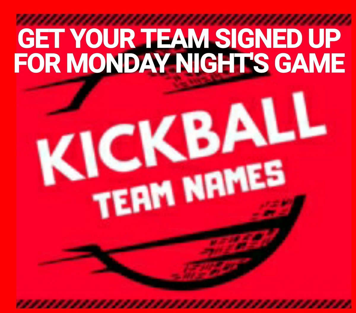 IAmBHAM205's tweet photo. The first 3 games are set!!! If you want your team to be on Monday night's roster, we need your team's information. #CityofBirmingham #PuttingPeopleFirst #BirminghamParkandRecreation #IAmBHAM #BeWell #Kickball https://t.co/3yq0e9d5t5