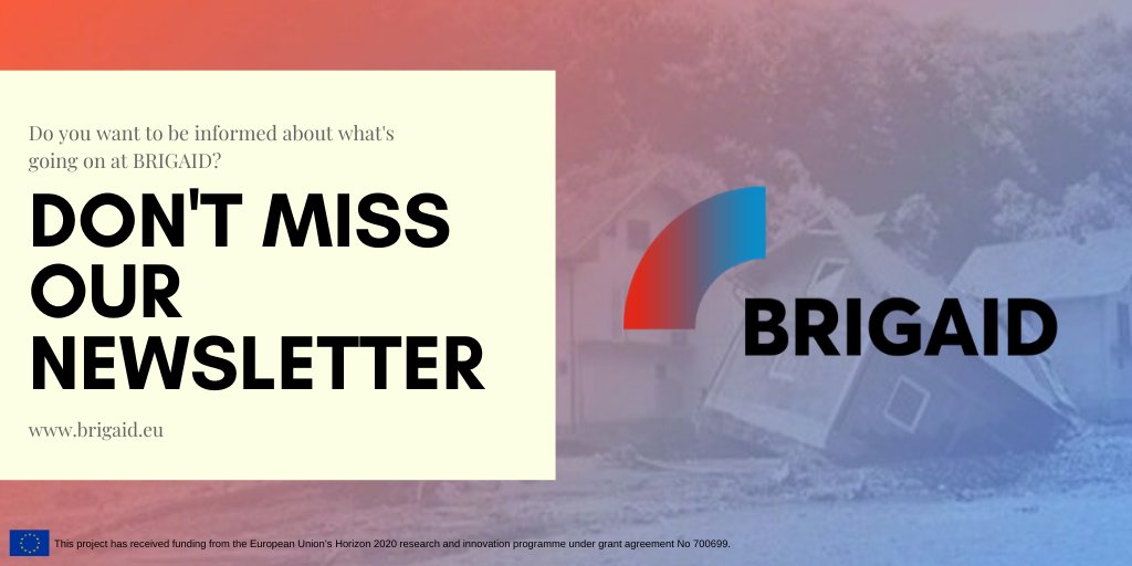 brigaid_eu's tweet photo. Don't miss the latest BRIGAID updates.
All the information, just one click away: https://t.co/MImlSOgDey
#brigaid_eu #EASME #H2020 #ClimateInnovationWindow https://t.co/xxzak0AkJY