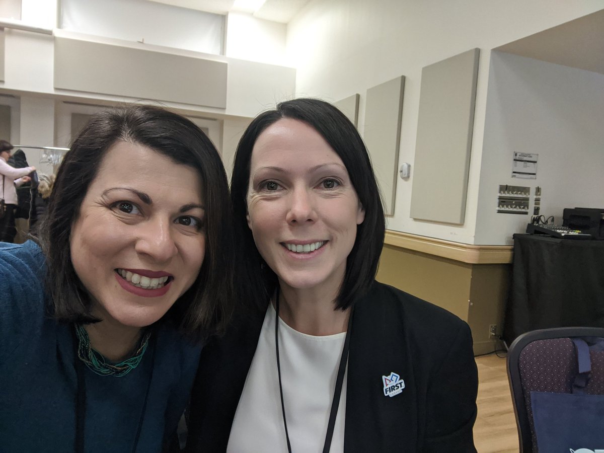 MsABahri's tweet photo. At the @visionsofsci Summit and look who I get to spend the day with @AnnikaPint 
The #VisionarySummit is a forum for engaging youth in #STEM
#inspire #elevate #inspire https://t.co/Rof2DVlW2X