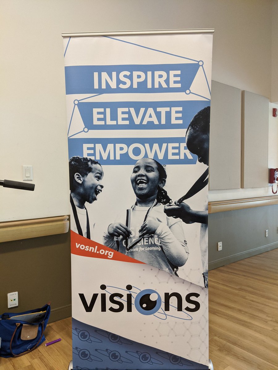 MsABahri's tweet photo. At the @visionsofsci Summit and look who I get to spend the day with @AnnikaPint 
The #VisionarySummit is a forum for engaging youth in #STEM
#inspire #elevate #inspire https://t.co/Rof2DVlW2X