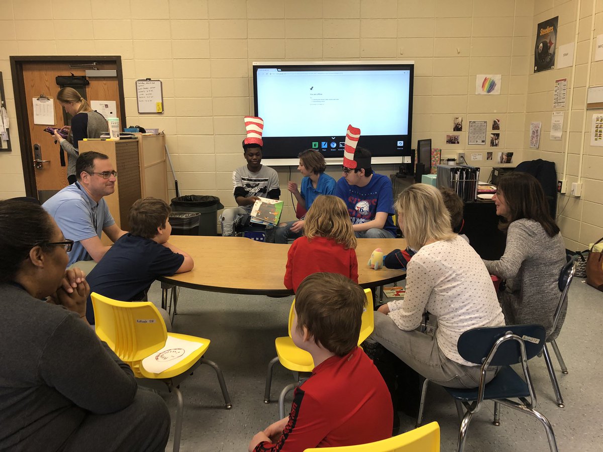 misschelsea518's tweet photo. A big thank you to our guest readers for stopping by to read Hop on Pop! #BCSSSDpride #BCSSSDtweets #ReadAcrossAmerica @BCSSSDTweets https://t.co/SIL1H64xEQ