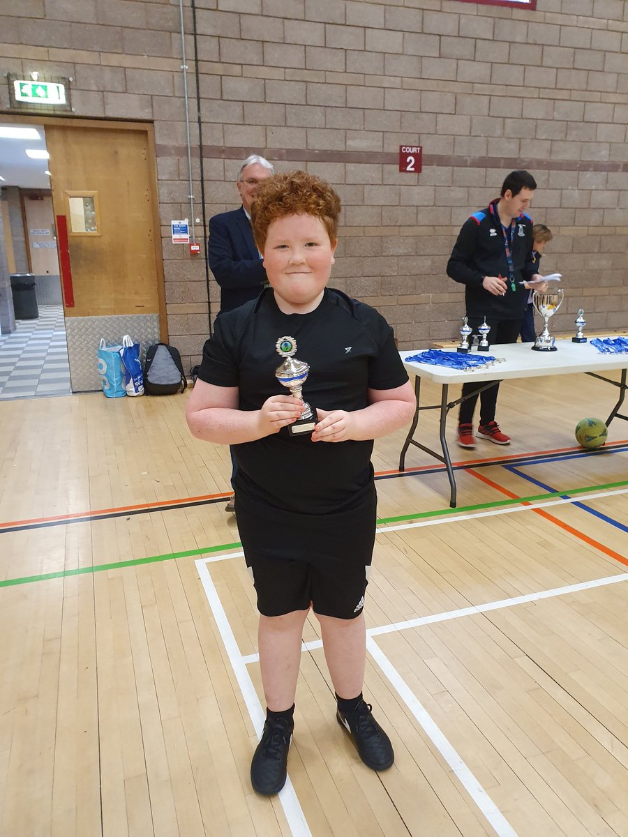 We had a great day with <a href="/HighlandDS/">Highland Disability Sport</a> playing in the 5 a side football tournament. Alfie won player of the tournament. Here he is absolutely thrilled with his trophy 🏆
