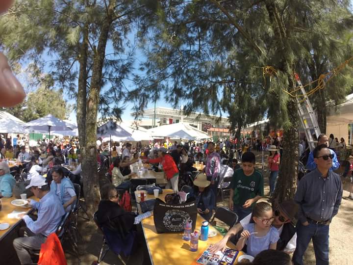 CricketMexico's tweet photo. El sábado 29 de febrero mostramos como se juega el cricket ante mas de 1000 asistentes en el Cultural Carnival del Wingates School en CDMX. ¡Después de la presentación pudimos interactuar con los pequeños interesados y fue increíble la participación de todos! https://t.co/S0FMkSdd09