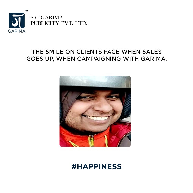 askgarima's tweet photo. Make your business go as viral as this guy's smile with Garima. ๐
#Trending #PrintAds #SriGarima #AskGarima #OOHMedia #TimesOOH #outofhome #outofhomemedia #campaign #marketing #mediabuying #Bihar #Delhi #Lucknow #Jharkhand #WestBengal #Odisha #Advertising #Business https://t.co/heVw8UES6F