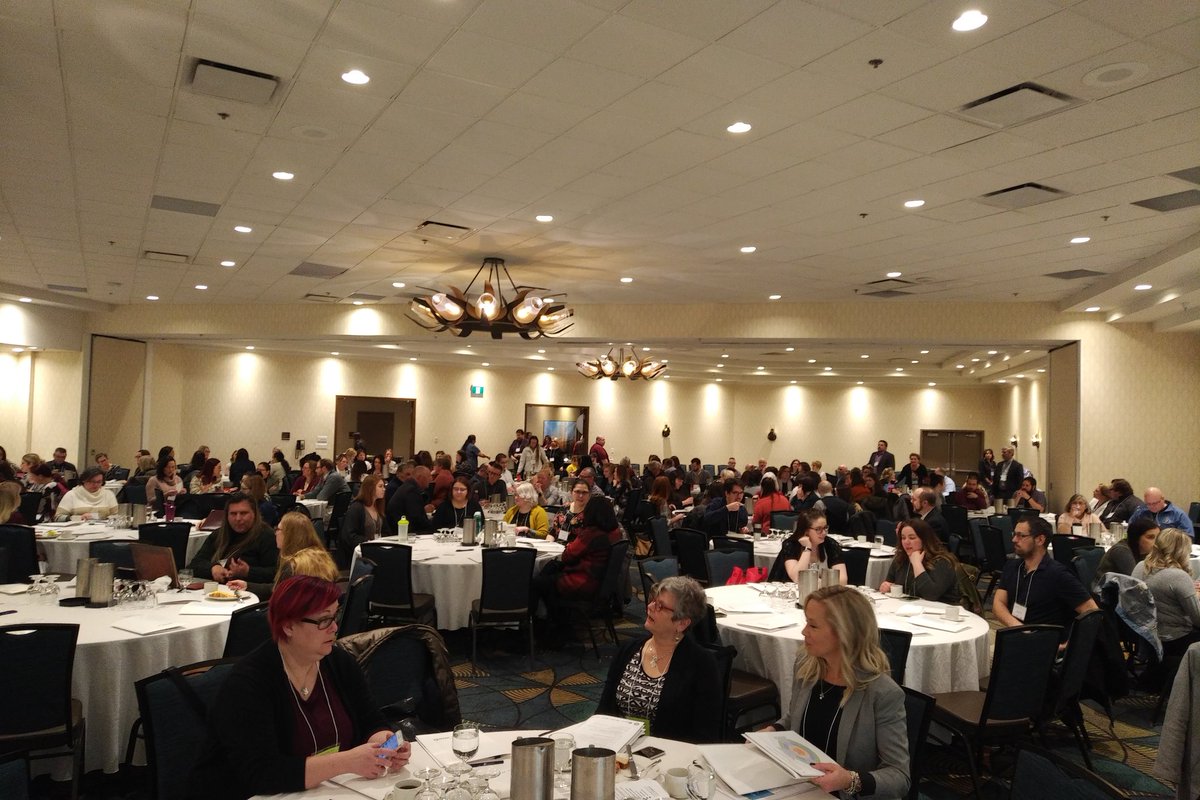 Community Safety and Well-Being Symposium is underway in Regina, SK! Two days of information on how to make our communities better. Thrilled to be here for #LanarkCounty.  Miigwetch
#CSWB2020