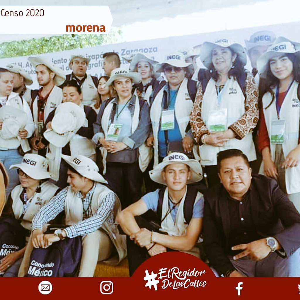 6taRegiduriaATZ's tweet photo. Asistí al banderazo inicial de los trabajos del @INEGI_INFORMA (Censo de Población y Vivienda 2020). Se llevará a cabo del 2 al 27 de marzo. Los encuestadores estarán tocando a tu puerta, para saber cuántos somos y cómo vivimos. 👨‍👩‍👧‍👦#6taRegiduría 
#ElRegidorDeLasCalles #Edomex https://t.co/Mva9irDr6d