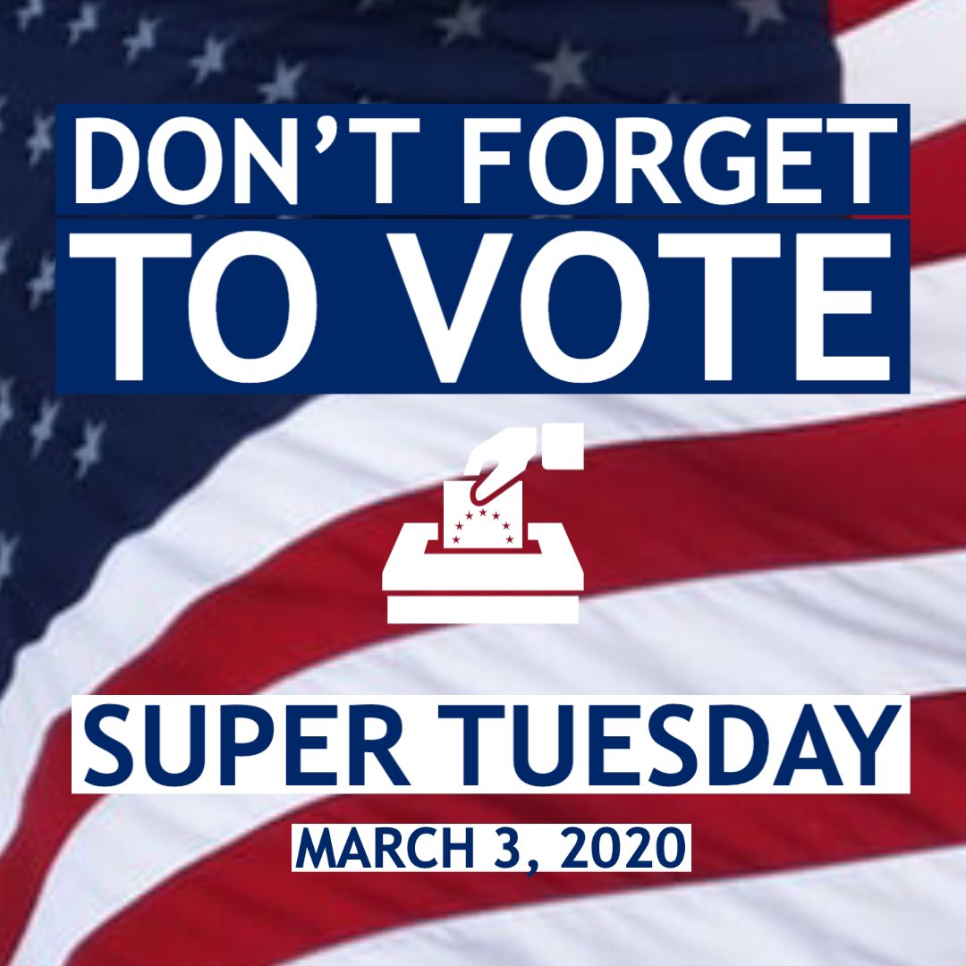 GovofCO's tweet photo. 🚨IT’S SUPER TUESDAY🚨Don’t forget to fill out your ballot for the Super Tuesday primary and drop it off at a ballot box or polling place by 7 PM. No matter who you vote for in the Republican or Democratic presidential primary, it’s just important that you vote! 🇺🇸 https://t.co/A7zItKnjA3
