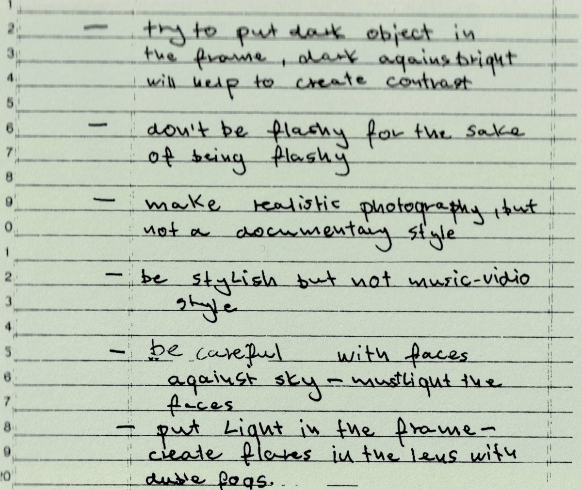 jkaminskiarch's tweet image. #SchindlersList: Pages from Kaminski’s personal notebook with his preparatory notes, comments and results of filter tests for black-and-white shooting.

#JanuszKaminski #StevenSpielberg