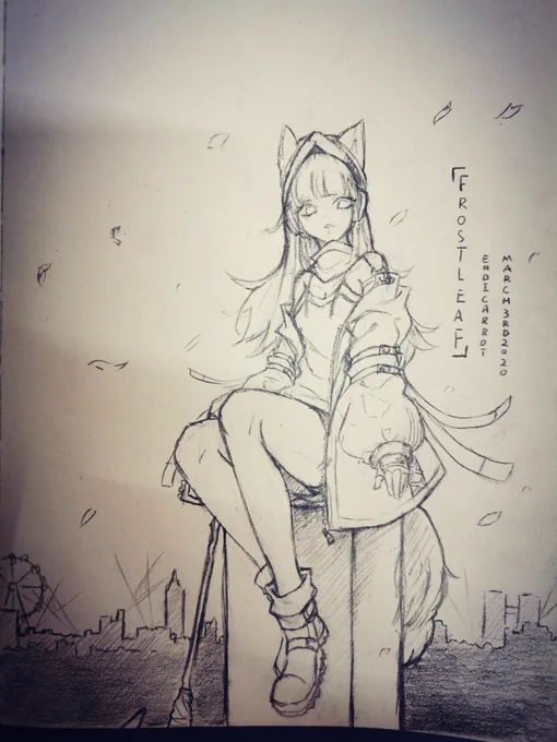 Back to school
#art #arknights #明日方舟 #frostleaf 