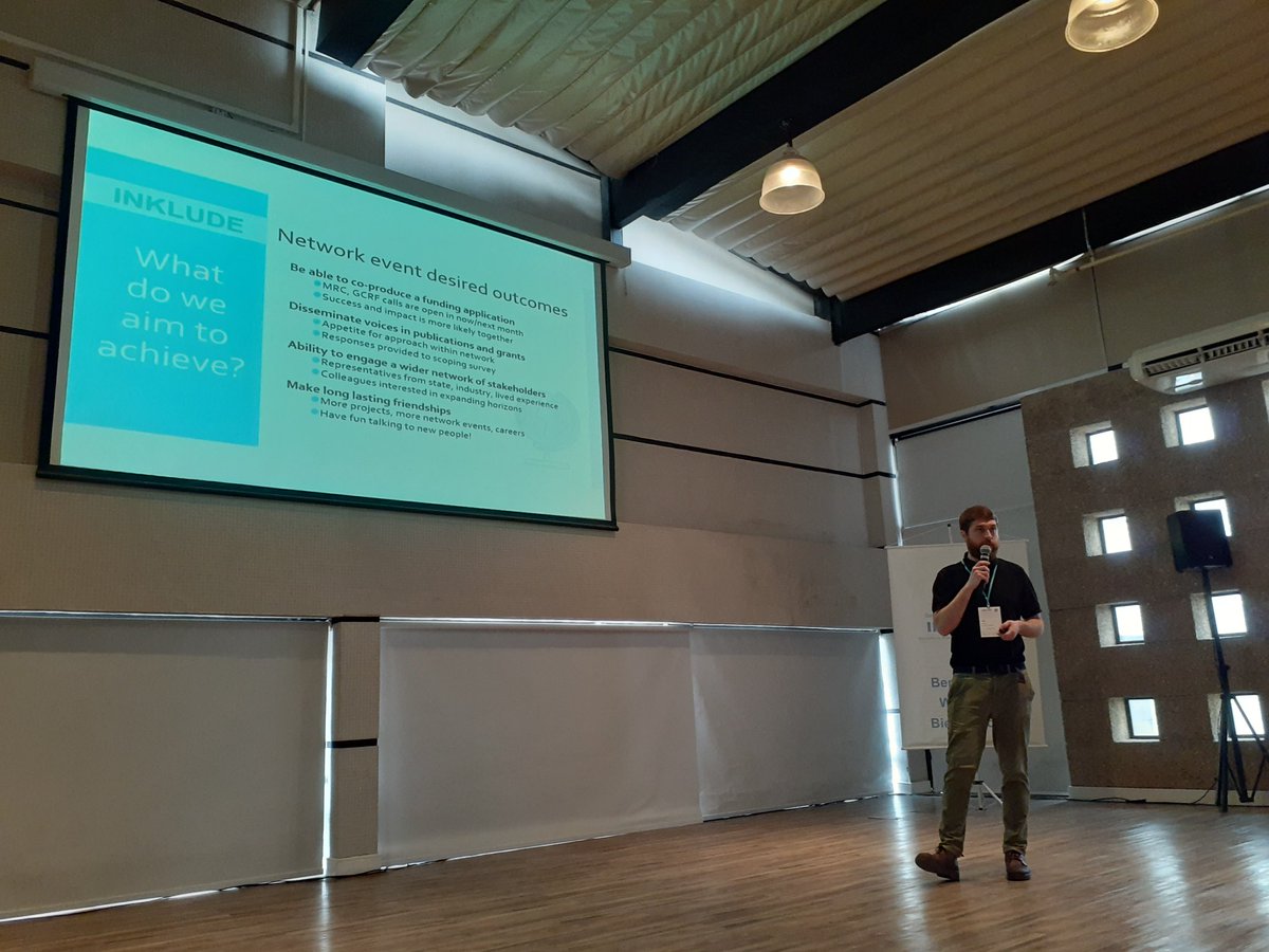 Juani1000's tweet photo. Prof Iain Stewart talking about the aims to achieve in #inkludystudy ! @leticiakawano @LouiseVwain @INKLUDE_gcrf @IPFdoc @jade_kettlewell https://t.co/Z98N9TwDwh