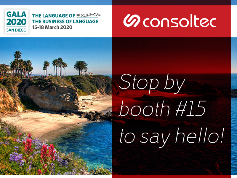 Please join us at #GALASanDiego!
#GALA2020 #LanguageofBusiness #GALAExhibitor #FlowFit #Consoltec
