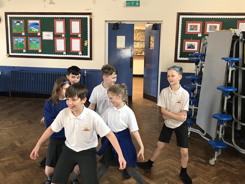 Year6BC's tweet image. A great lesson with our associate teacher creating our own island Haka 🌴 🕺💃 #expressivearts #healthandwellbeing #6SF