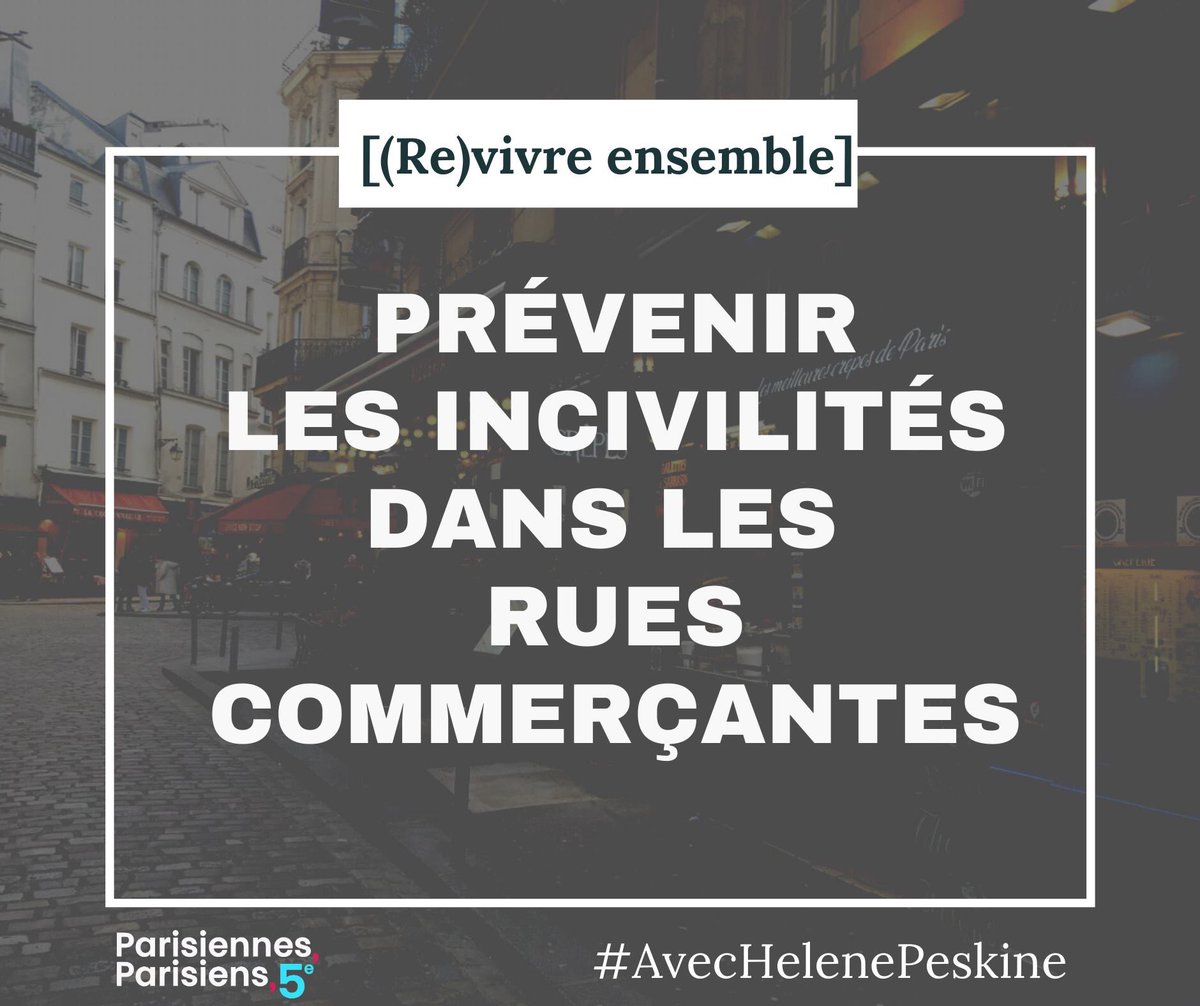 Parisien_nes05's tweet photo. [J-12 Municipales]
➡️ L’équipe Parisiennes, Parisiens 5ème s’engage pour un 5ème apaisé sous le signe du mieux vivre ensemble !
➡️ Envie d’en savoir plus ? 
N’hésitez pas à nous contacter 
#Le5emeAuCoeur #AvecHelenePeskine #Municipales2020   #MunicipalesParis2020
@HlnPsk5 https://t.co/stjZKs5VyN