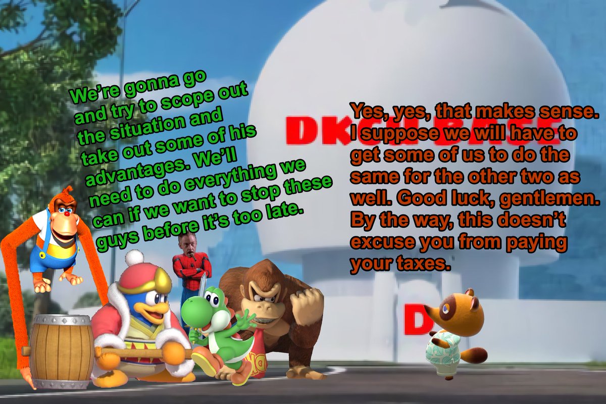 DKCUnews's tweet photo. [UPDATE]
[It seems that a few members have formed a group to go off on their own...splitting up to keep track of everything going on right now does seem like the best option...but if they’re not careful...] https://t.co/UG97bc9LwQ