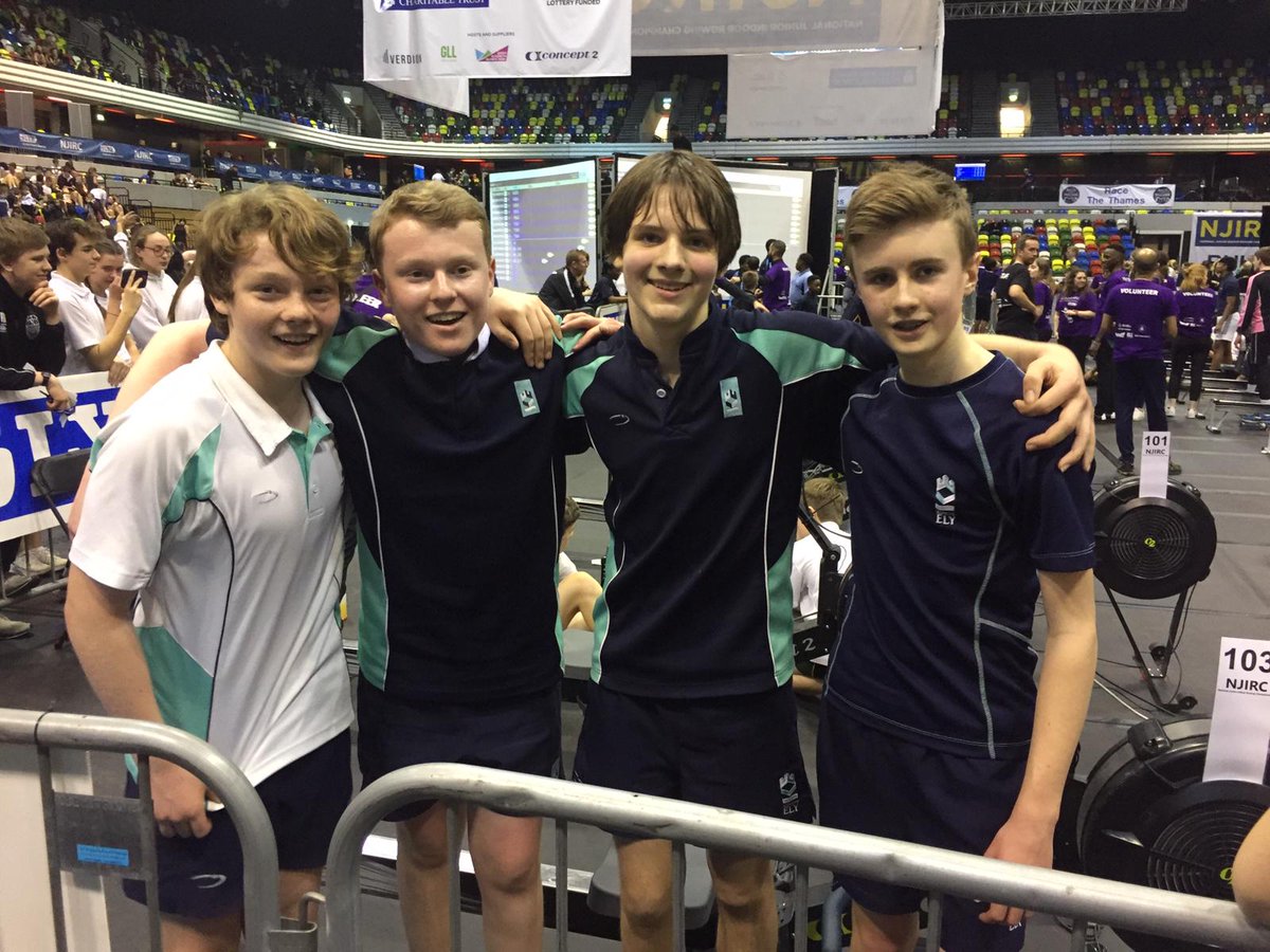Kings_Ely's tweet photo. What a day for King's Ely at the National Junior Indoor Rowing Championships - smiles, team spirit aplenty and 2x Silver medals! π Full report here: https://t.co/0HOvbbNChf
#Rowing #KingsElyRowing #SchoolRowing #SchoolSport #NationalJuniorIndoorRowingChampionships #medals #proud https://t.co/tGQ9fxQtKK